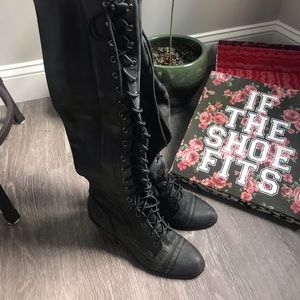 Free People (Jeffrey Campbell) Joe Lace Up Boots